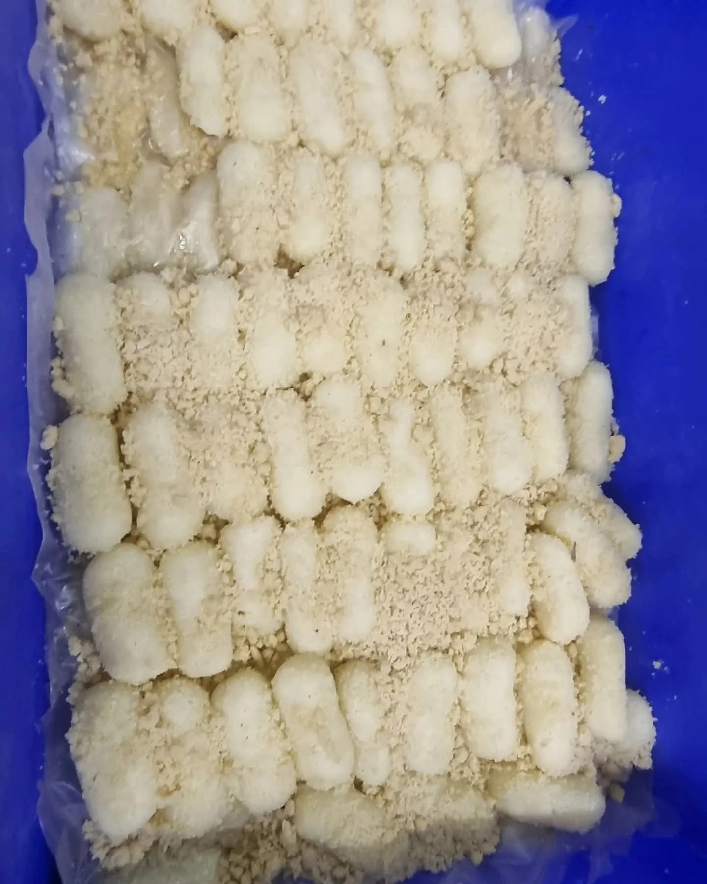 Fresh idli prepared for catering service